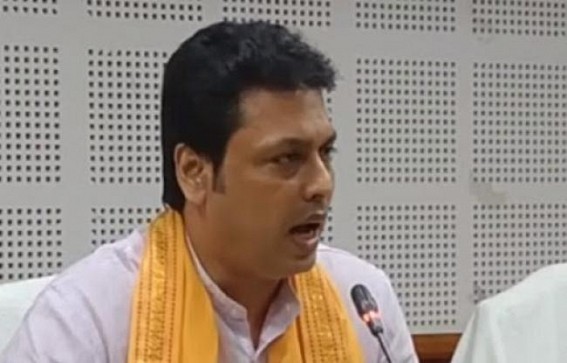 Senior RSS, BJP leaders in Tripura after Biplab Deb's latest gaffes on Nepal, Sri Lanka Senior RSS, BJP leaders in Tripura after Biplab Deb's latest gaffes on Nepal, Sri Lanka